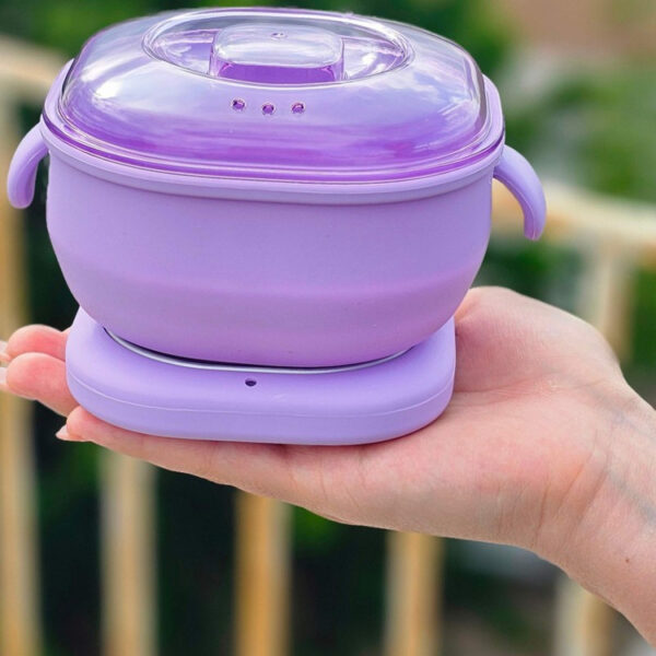 دستگاه وکس سیلیکونی تاشو wax warmer