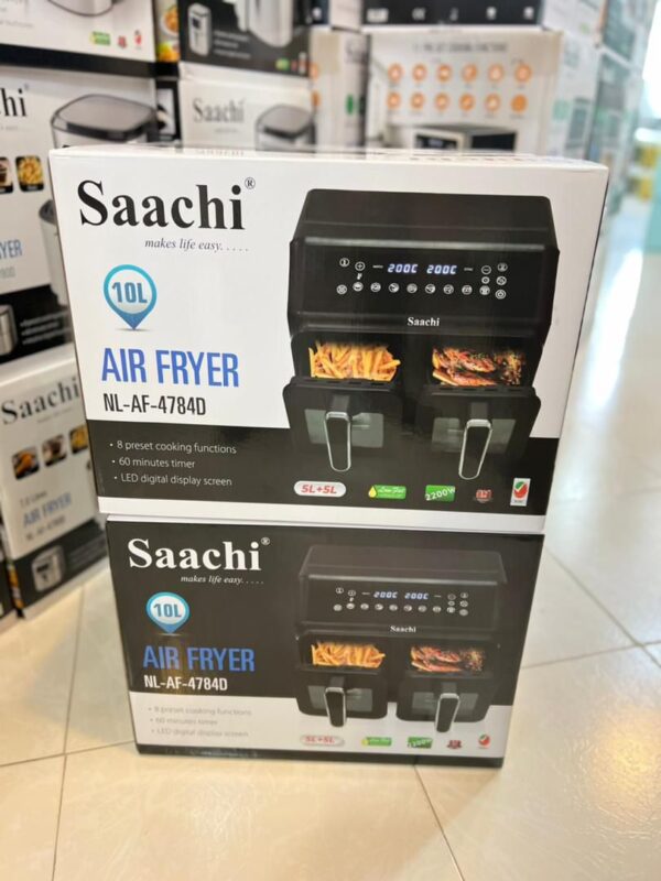 سرخ کن ساچی مدل NL-AF-4784D - مشکی ا Saachi NL-AF-4784D Fryer Saachi4784