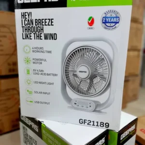 پنکه شارژی جیپاس مدل GF21189