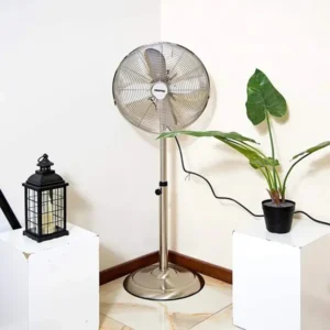 پنکه تمام استیل نقره ای جیپاس کد GF9611L