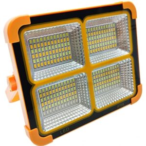 پروژکتور شارژی و خورشیدی SOLAR LED LIGHT دارای پاوربانک