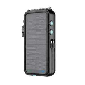پاوربانک خورشیدی و اسپیکر بلوتوث پاورولوژی مدل Powerology 16000mAh Solar