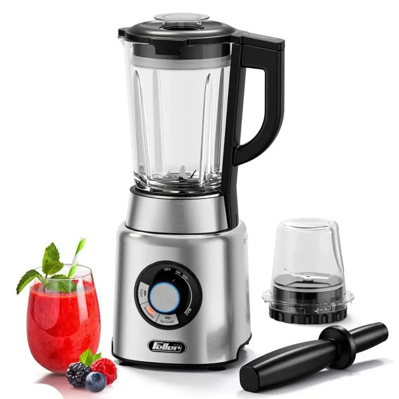 مخلوط کن و آسیاب فلر تیغه تیتانیوم مدل ۱۲۰۰