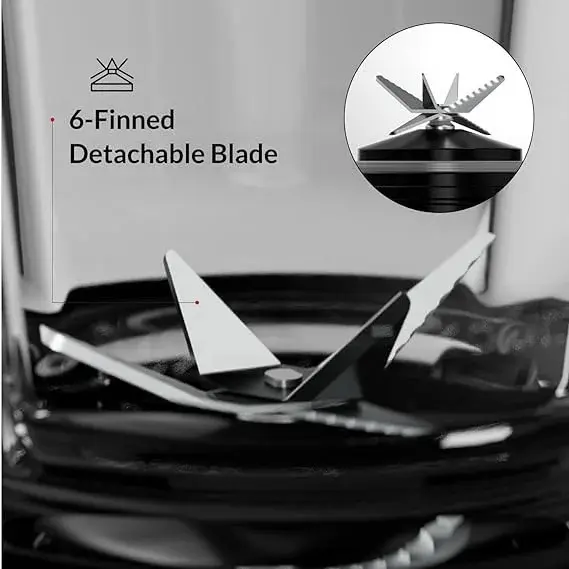 مخلوط کن و آسیاب فلر تیغه تیتانیوم مدل ۱۲۰۰