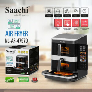 🍗 سرخ کن سه طبقه جدید ساچی مدل ۴۷۹۷